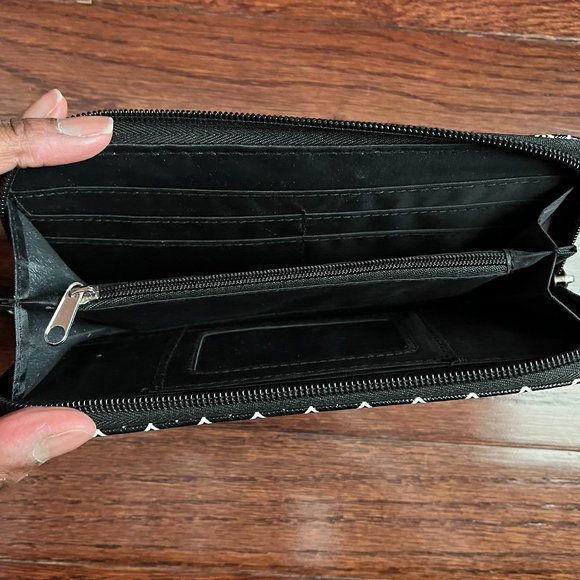 "J" Initialed Wrist Wallet - Picture 4 of 4